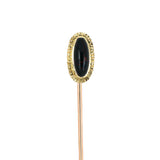 Victorian Bloodstone Carved Frame Stick Pin