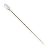 Edwardian Baroque Pearl & Diamond Stick Pin