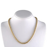 Italian Gold Knot Links Necklace