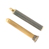 Art Deco Cartier Sapphire & Diamond Retractable Pencil Pendant