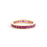 Ruby Channel-Set Eternity Ring