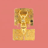 Golden Pectoral Rectangular Pin/Pendant