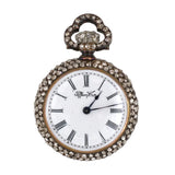 Victorian Tiffany Diamond & Ruby Pendant Watch