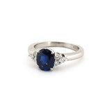 Tiffany Sapphire & Diamond Engagement Ring