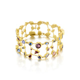 Mixed Gemstone Mosaic Bracelet