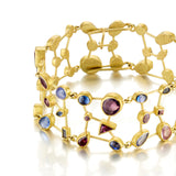 Mixed Gemstone Mosaic Bracelet