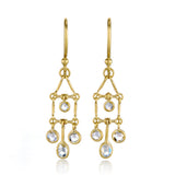 Diamond Ladder Earrings