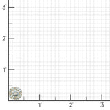 Aquamarine and Diamond Quadrille Stud Earrings