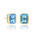 Gump's Signature Newport Earrings in Swiss Blue Topaz