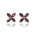 Gump's Signature Stella Earrings in Garnet