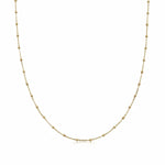 Loquet London Gold Spherical Chain, 18"