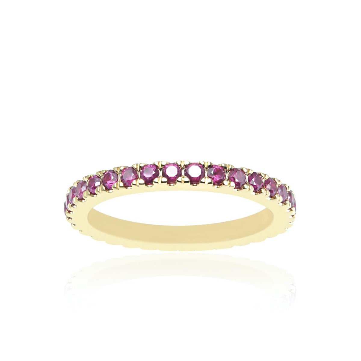 Gump's Signature Ruby Eternity Ring