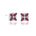 Gump's Signature Celeste Earrings in Rubies & Diamonds