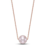 Pink Pearl Floating Necklace