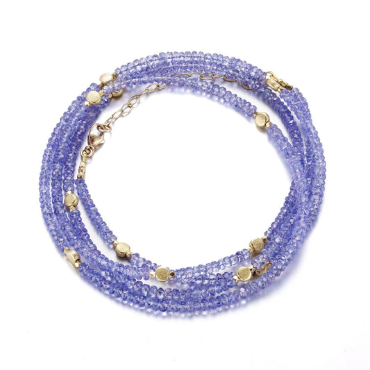 Barbara Heinrich Tanzanite Wrap Bracelet