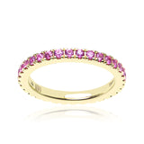 Gump's Signature Pink Sapphire Eternity Ring