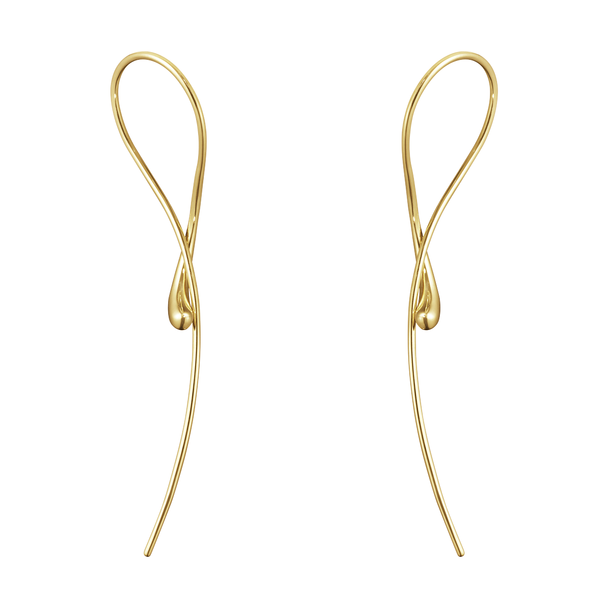 Georg Jensen Gold Mercy Earrings
