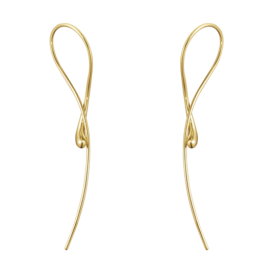 Georg Jensen Gold Mercy Earrings
