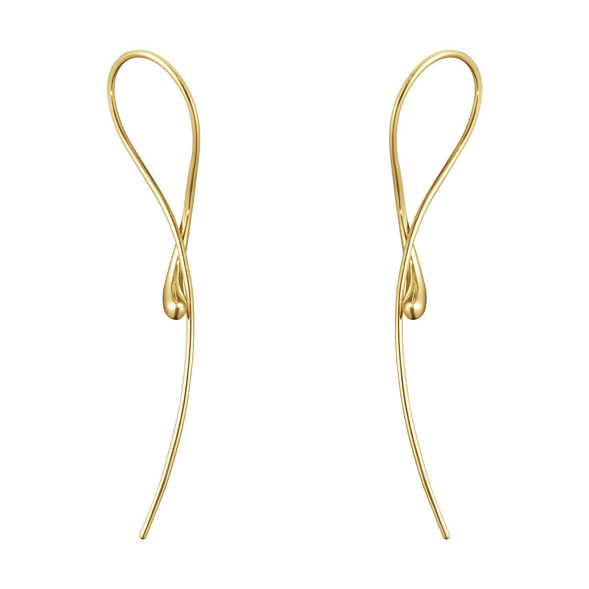 Georg Jensen Gold Mercy Earrings