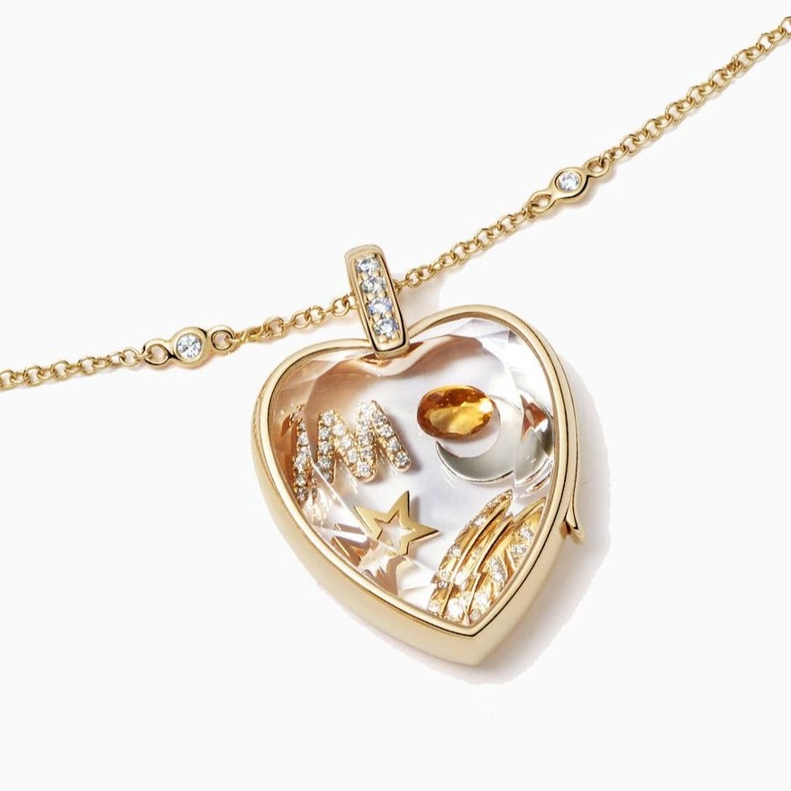 Amate Heart Locket