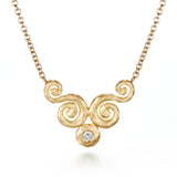 Pamela Froman Arabesque Crush Pendant Necklace