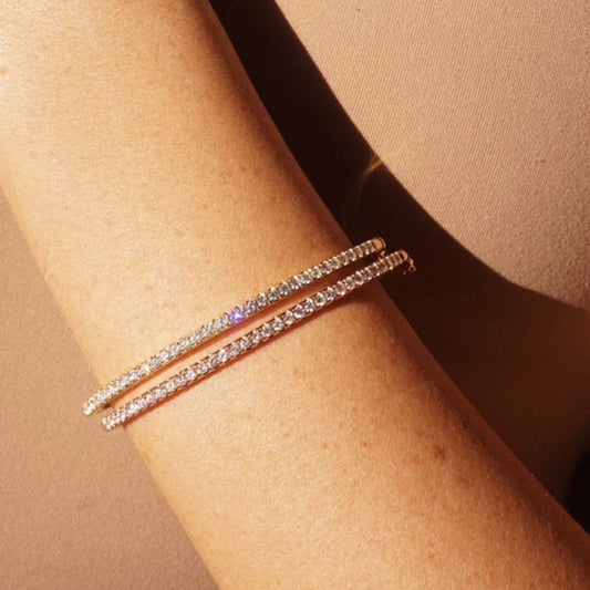 Classic Diamond Bangle