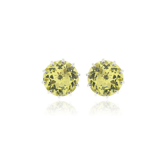 Gump's Signature Dottie Earrings in Lemon Quartz