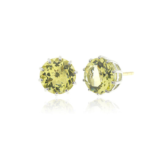 Dottie Earrings in Lemon Quartz