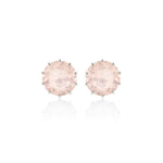 Gump's Signature Dottie Earrings in Rose Quartz