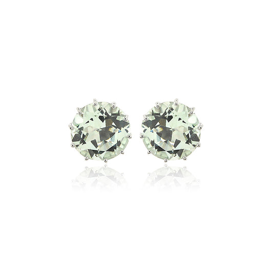 Gump's Signature Dottie Earrings in Green Quartz