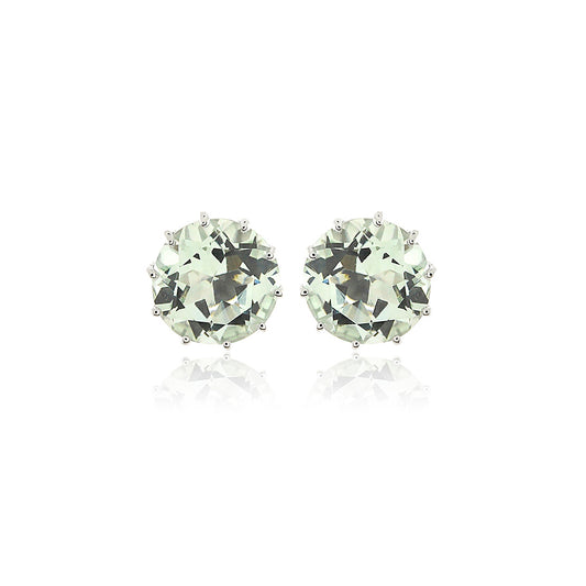 Gump's Signature Dottie Earrings in Green Quartz