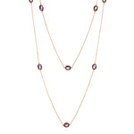 Gump's Signature Station Necklace in Amethyst