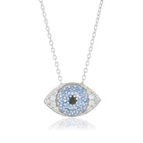 Gump's Signature Multi-Color Sapphire Evil Eye Pendant Necklace