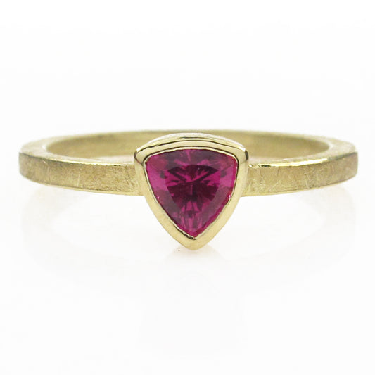 Barbara Heinrich Hot Pink Sapphire Stacking Ring