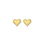 Anthony Lent Heart Stud Earrings