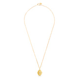 Single Diamond Locket Necklace
