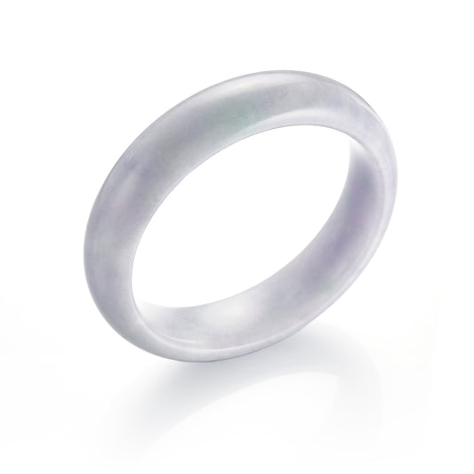 Gump's Signature 61mm Lavender-Green Jade Bangle