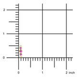 Triplets Necklace in Pink Sapphires