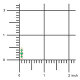 Triplets Necklace in Emeralds