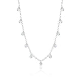 Gump's Signature Dewdrops Necklace in White Topaz