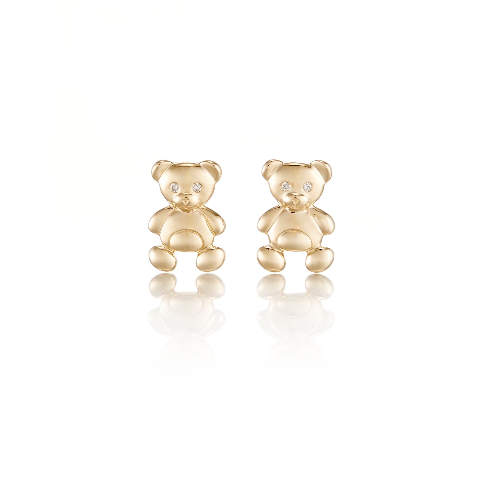 Gump's Signature Child's Bear Stud Earrings