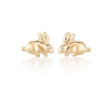 Gump's Signature Child's Rabbit Stud Earrings