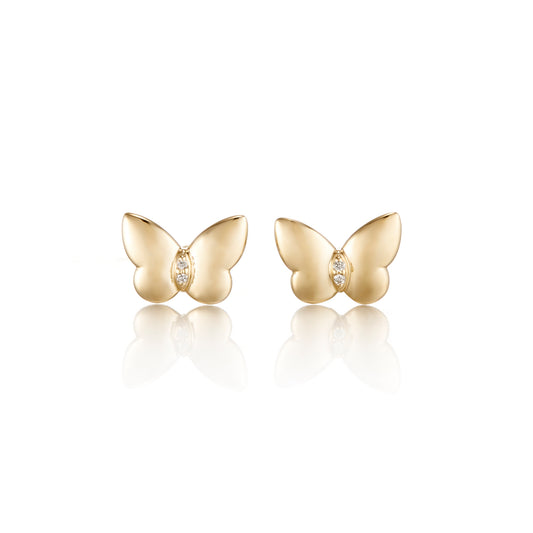 Gump's Signature Child's Butterfly Stud Earrings