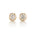 Gump's Signature Mini Dot Earrings in Diamonds