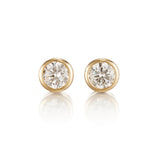 Gump's Signature Mini Dot Earrings in Diamonds