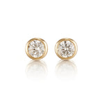 Gump's Signature Mini Dot Earrings in Diamonds