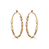Twisted Hoop Earrings