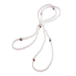 Gump's Signature Blue Akoya Pearl & Moonstone Rope Necklace
