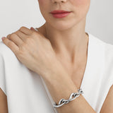 Infinity Link Bracelet, Silver