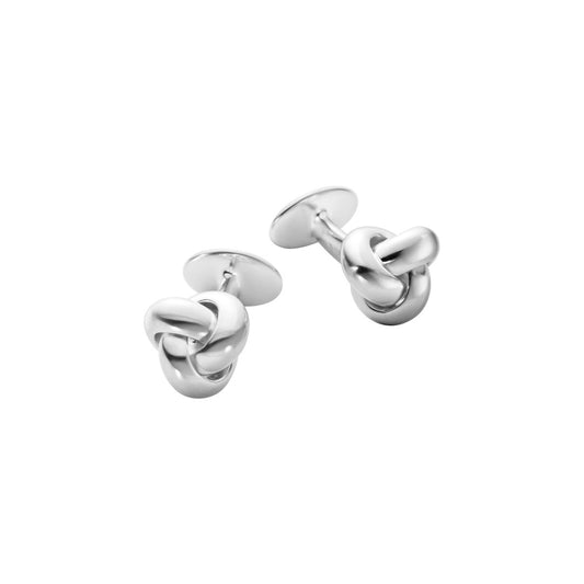 Georg Jensen Silver Classic Knot Cufflinks